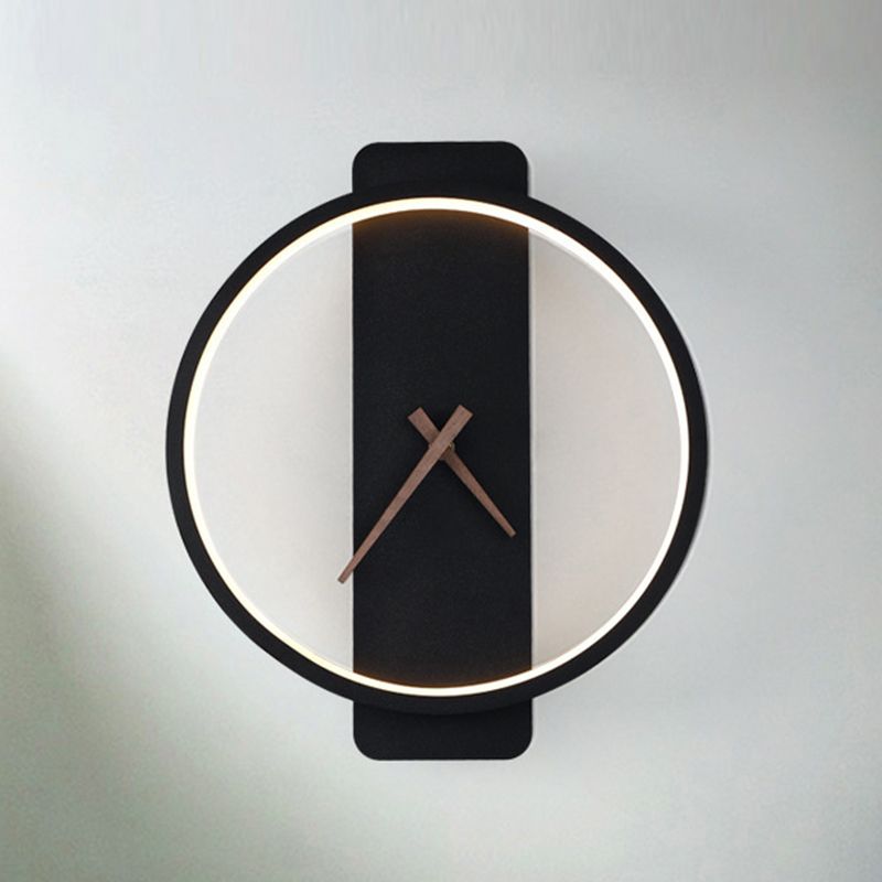 Metal Geometric Sconce Lights Modern Style 1 Light Wall Lighting Fixtures