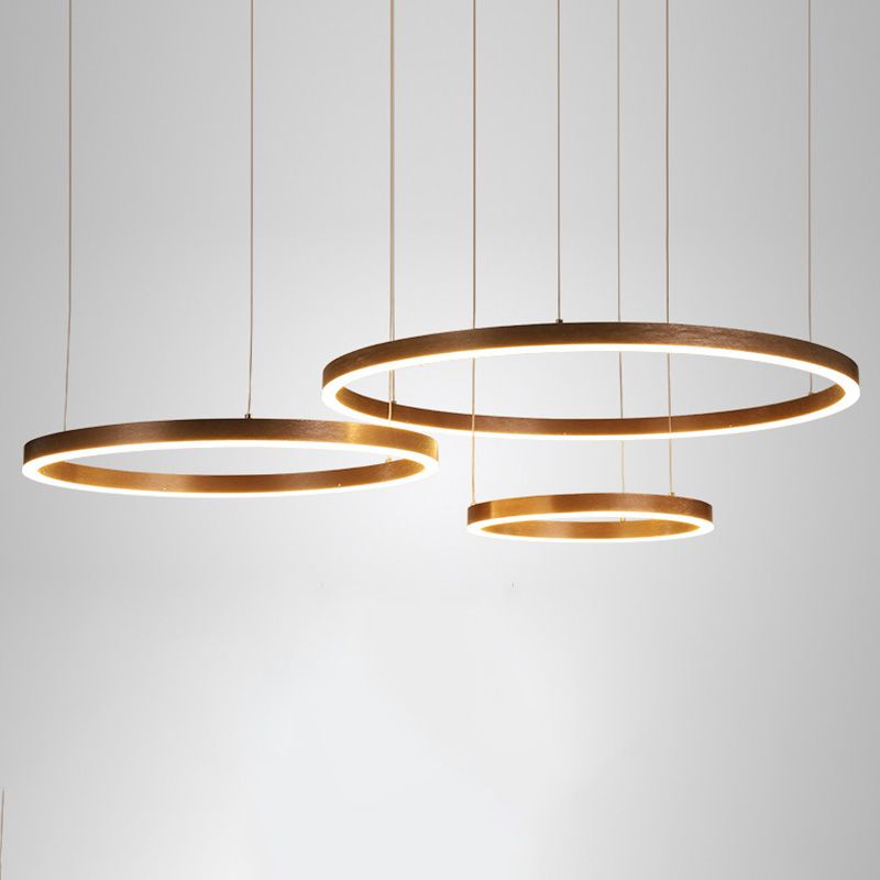 Metal Chandelier Lighting Fixture Modern Chandelier Pendant Light for Living Room