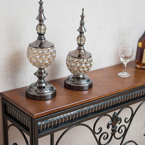 French Country Console Accent Table Antique Finish Console Sofa Table