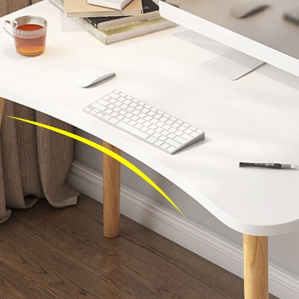 Modern Freeform Home Writing Desk Dormitory Artificial Wood Office Desk