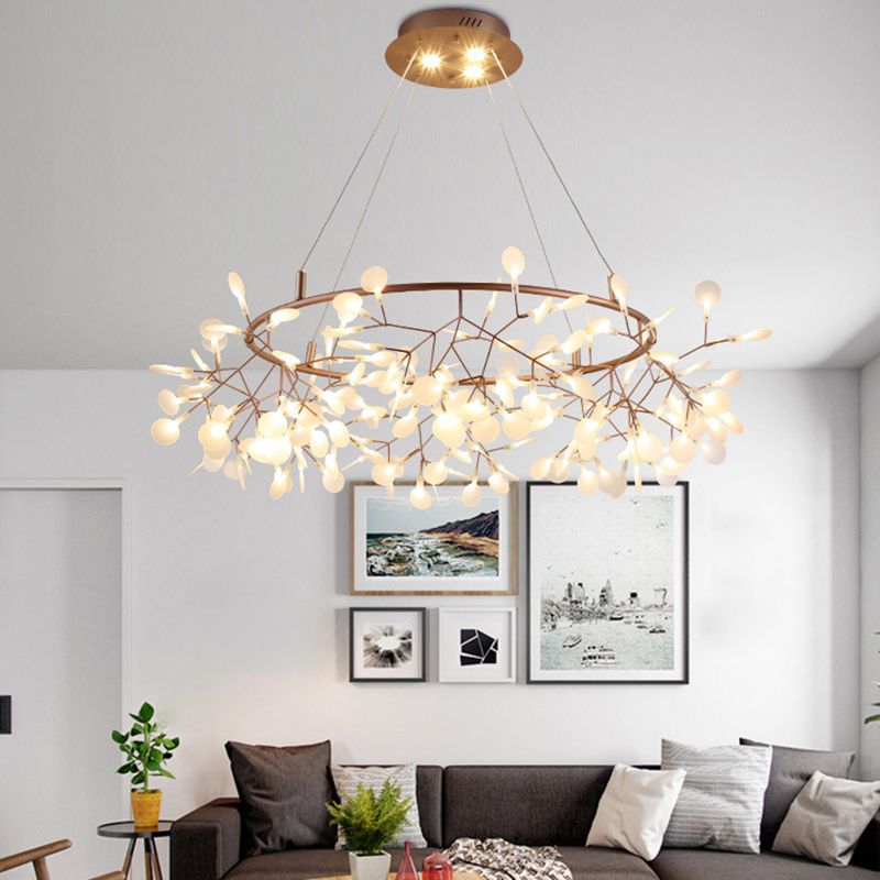 Moderni apparecchi per illuminazione a lampadario spray kit a sospensione acrilica