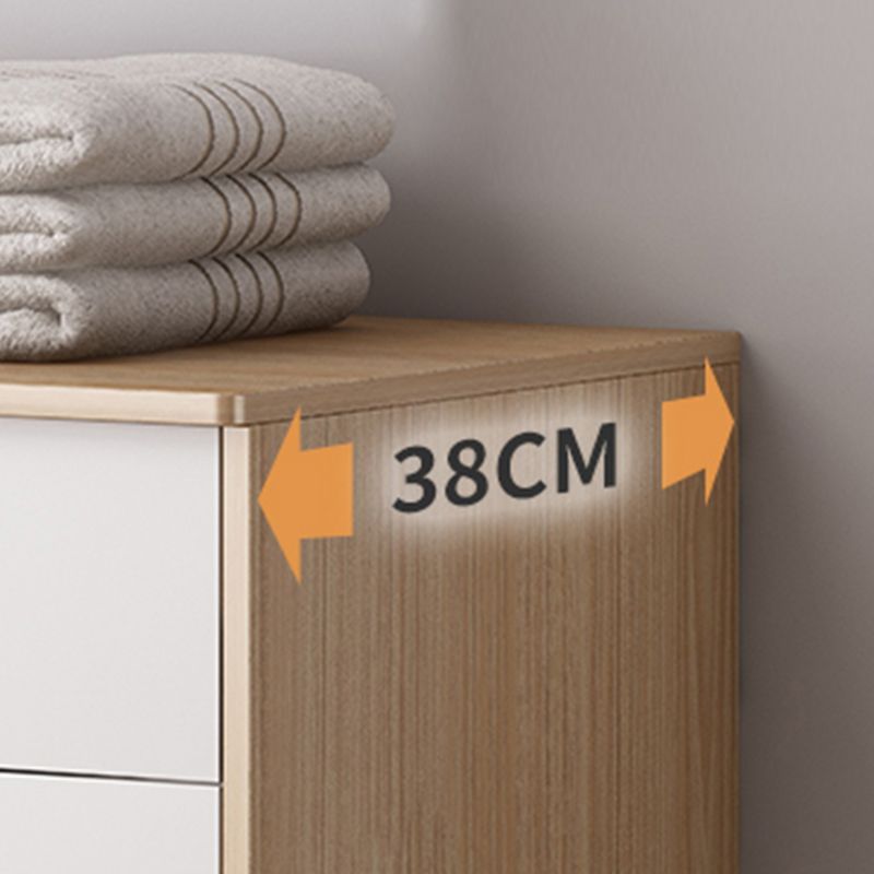 Wooden Storage Chest Ultra Modern 14.82 Inch Width Storage Chest Dresser