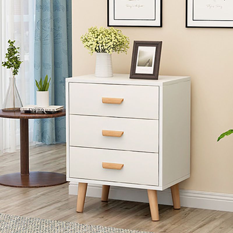 Wood Accent Chest with Straight Legs Rectangle 15.74" Wide Chest