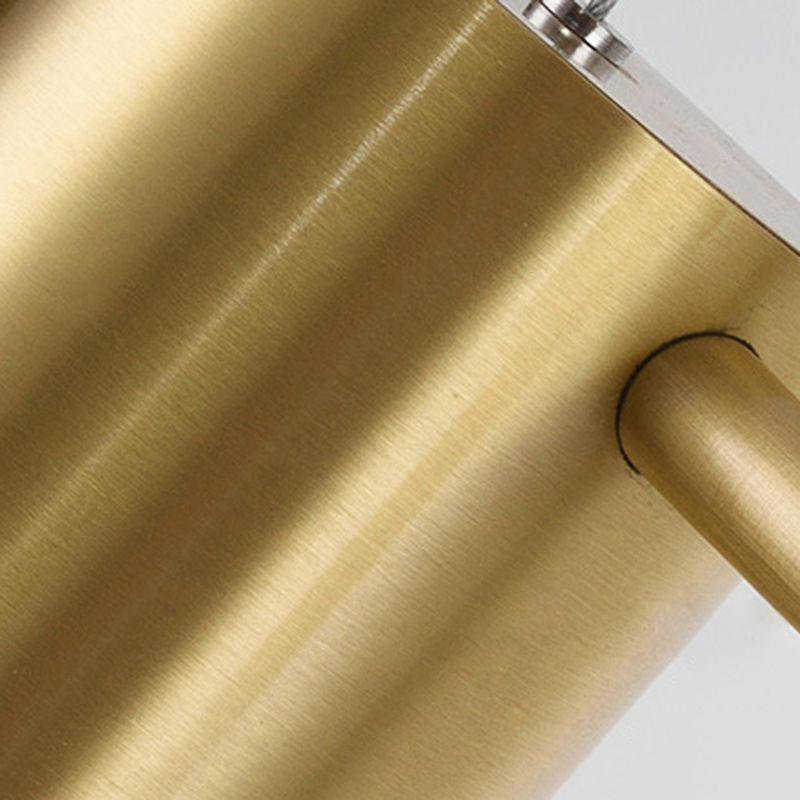 Cylinder Island Lighting Metallic Contemporary Simplicity Pendant Lighting Fixtures for Restaurant