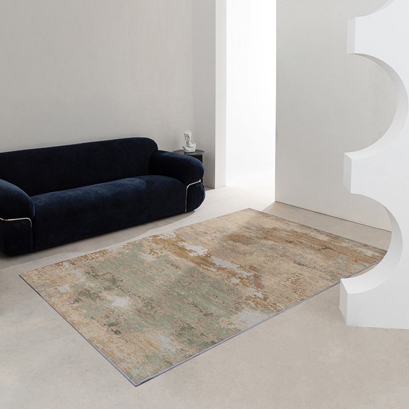 Stijlvol polyester tapijt abstract patroon binnen vloerkleurbestendig gebied tapijt voor woonkamer