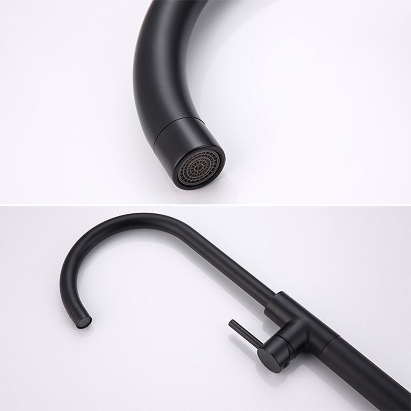 Floor Mounted Metal Freestanding Tub Filler High Arc Freestanding Faucet