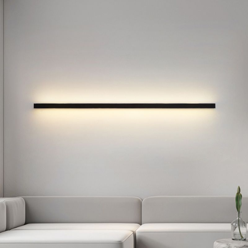 Contemporary Linear Wall Sconce Simplicity Wall Light with Acrylic Shade for Bedroom