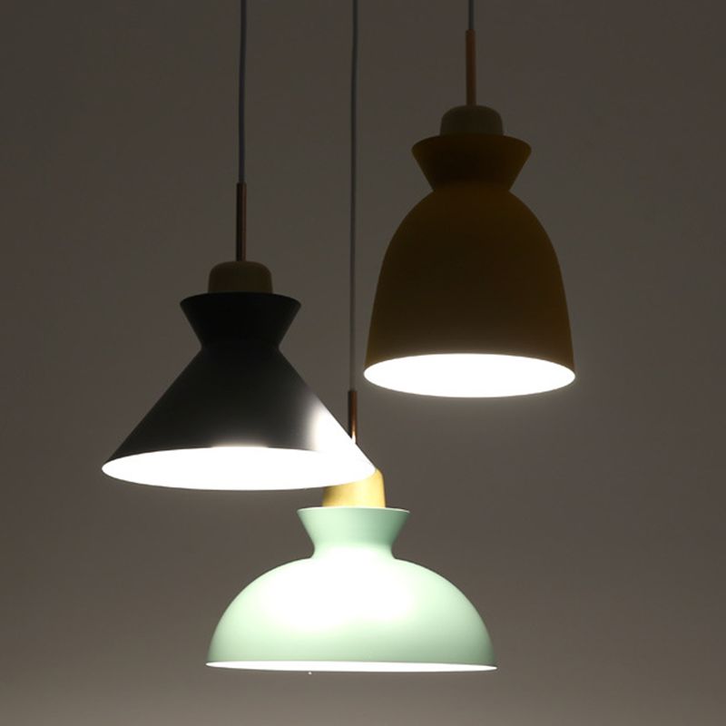 Macron Modern Nordic Style Metal One Head Suspension Light for Kitchen