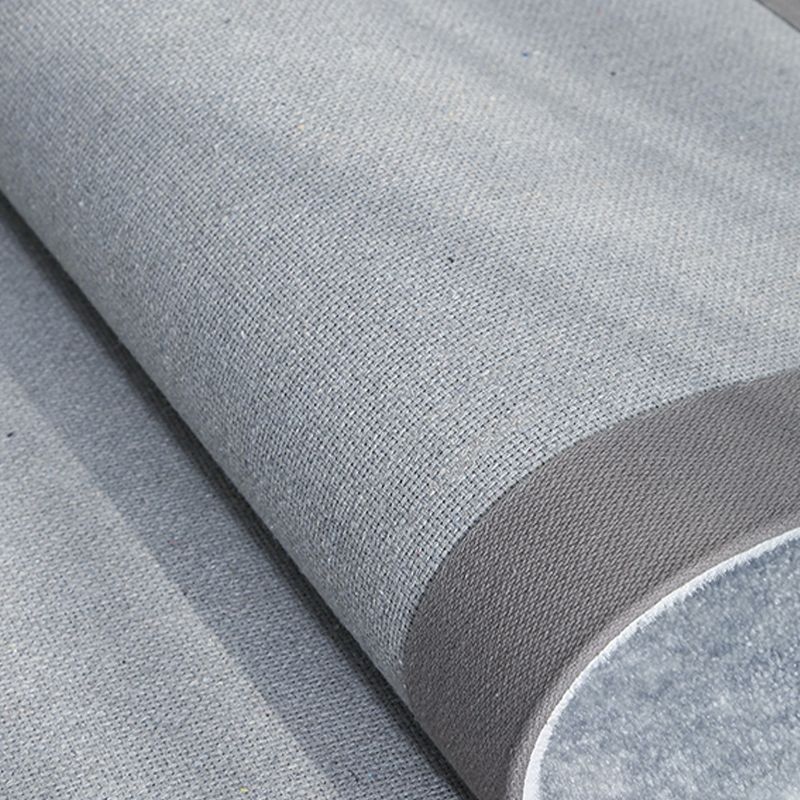 Modern Round Carpet Abstract Pattern Creative Area Rug Polyester Stain Resistant Rug for Living Room