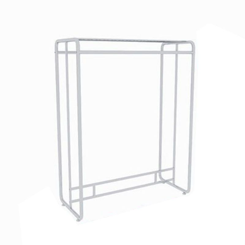 Simple Clothes Hanger Solid Color Metal Coat Rack for Living Room