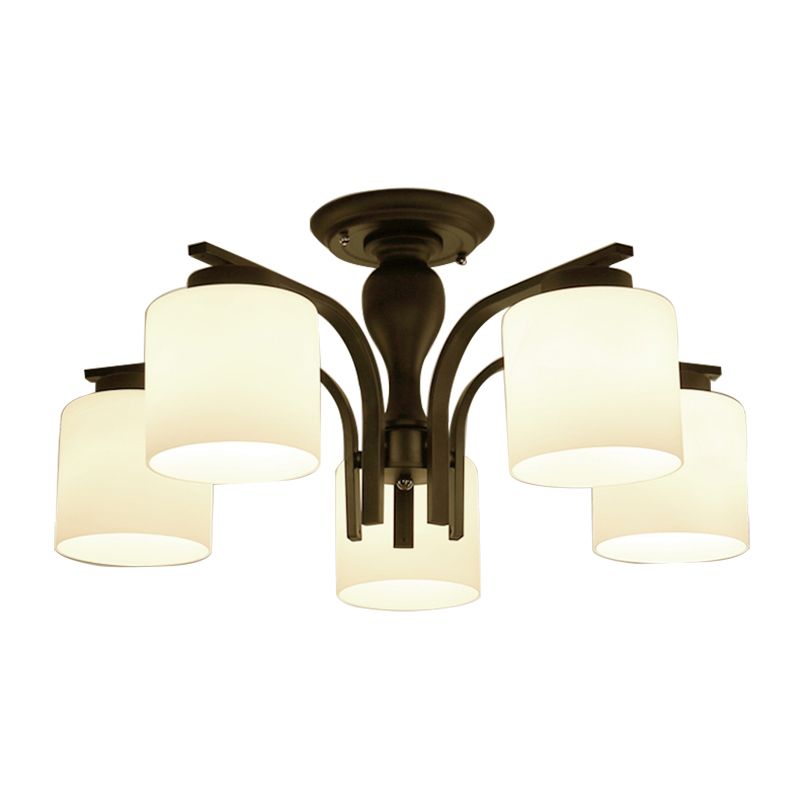 Sputnik Diseño de lámpara de techo de vidrio de vidrio Luz de techo