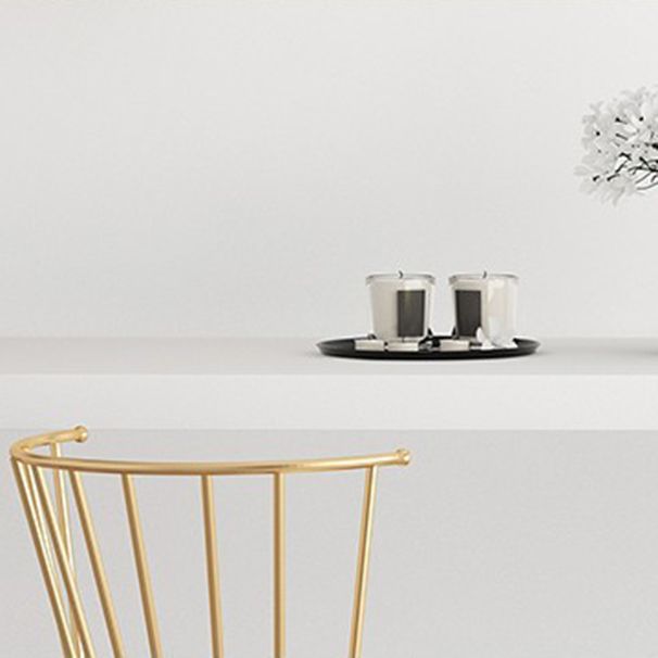 White and Gold Counter Set 1/2/3/5 Pieces Rectangle Trestle Glam Bar Table Set