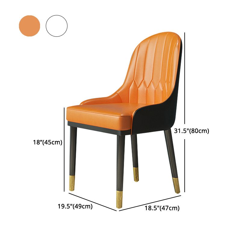 Luxury 1/2/5/7 Pieces Dining Set Sintered Stone Dining Table Set with Leather Chairs