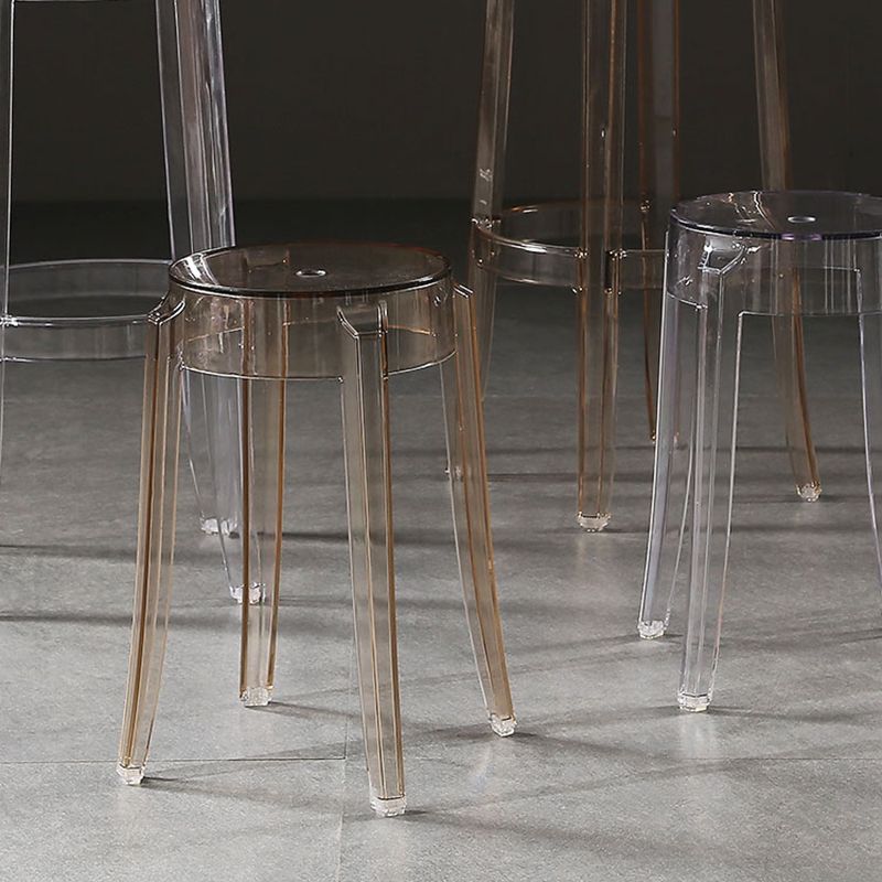 Contemporary Stackable Counter Stools Armless Indoor Bar Stool