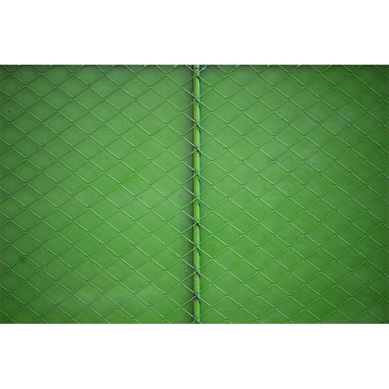 Industrial Style Fence Metal Mural for Dining Room, Personalized Size Available