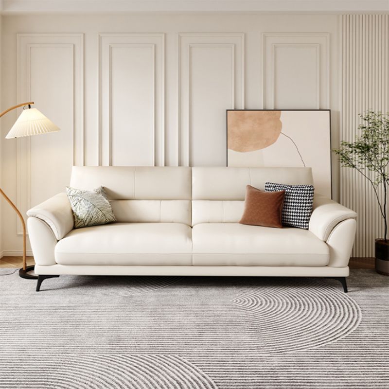 Modern Stationary Living Room Flared Arm Standard Cushions Seating