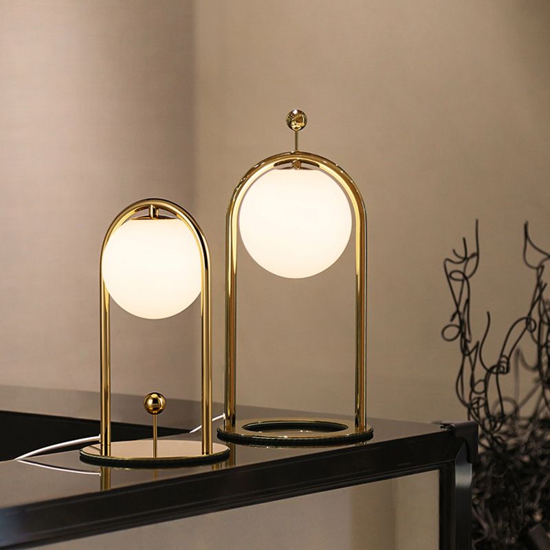 Noordse oogverzorgingstafellamp moderne stijl glazen bureau licht voor studeerkamer