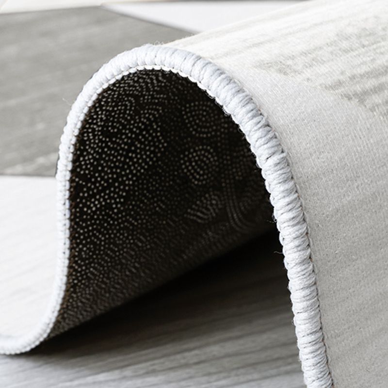 Nostalgia Ombre Print Rug Polyester Indoor Carpet Stain Resistant Area Carpet for Living Room