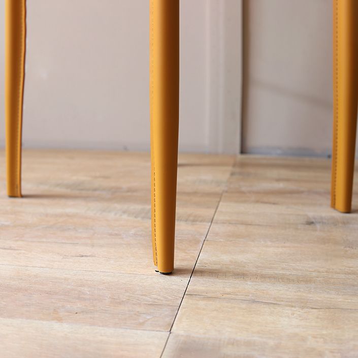 Modern Bar Stool Leathe Backrest Counter Stool for Living Room