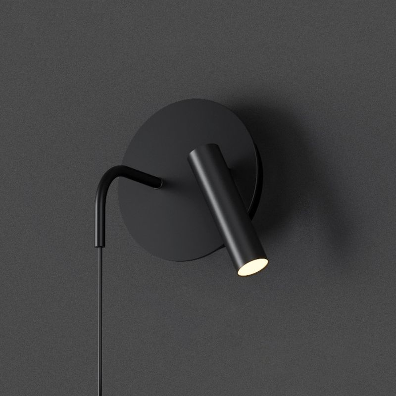 Modernist Wall Light Fixture Metal Reading Sconce Light for Bedroom