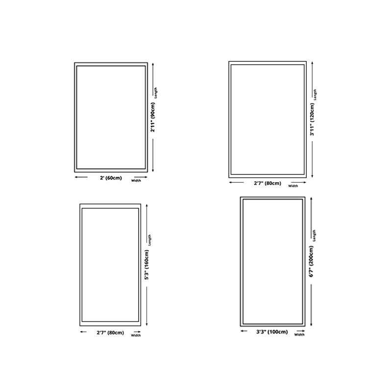 Modern Yellow Area Rug Geometric Print Polyester Carpet Anti-Slip Rug for Drawing Room