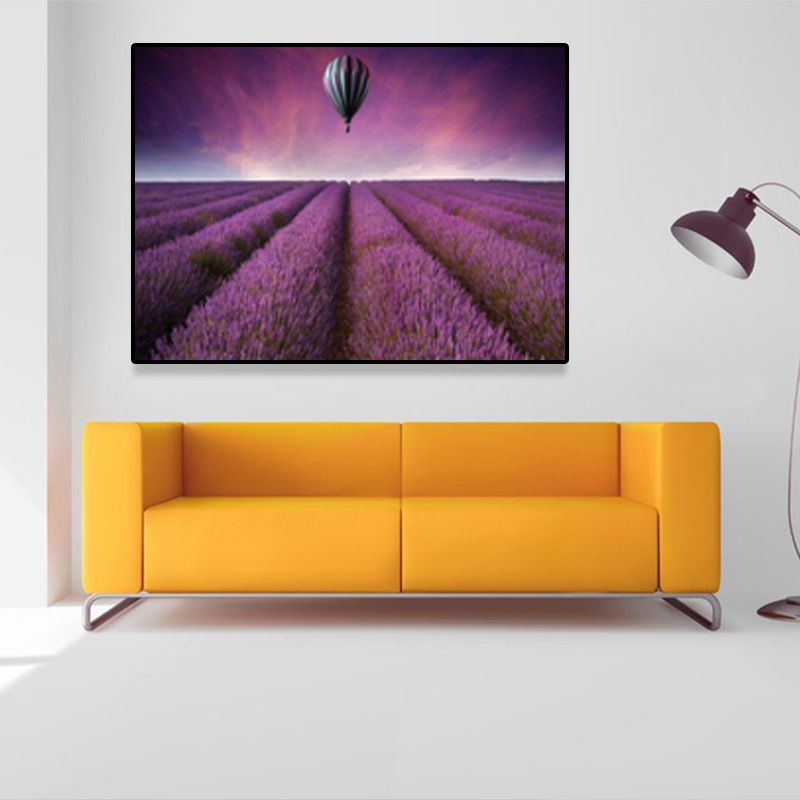 Lichtkleurig landschap verpakt canvas huis muur kunst decor voor slaapkamer, meerdere maten