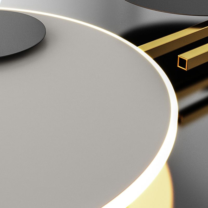 Estilo nórdico Luz de pared de metal Colorido LED LED Disconce para sala de estar