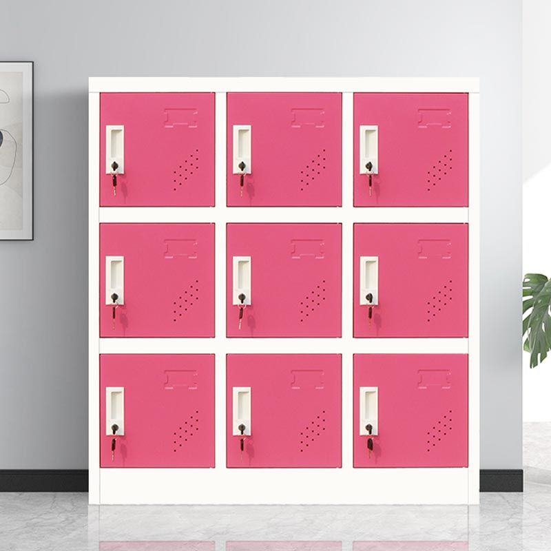 Hinged Contemporary Storage Cabinet Non-Hanging Armoire for Home