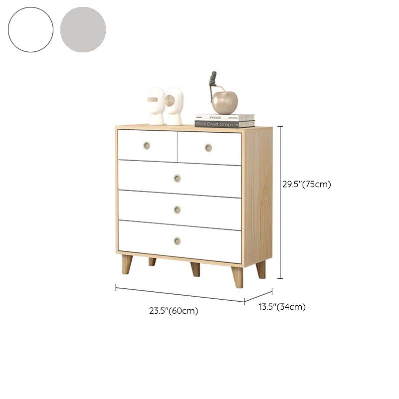 13.26-inch Width Storage Chest Modern Manufactured Wood Dresser