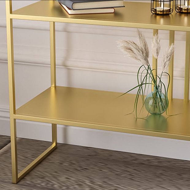 Modern Style Etagere Bookcase Open Back Metal Bookshelf for Home