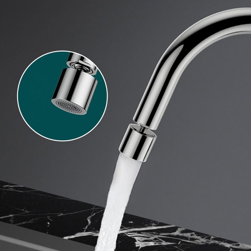 1 Hole Kitchen Faucet Metal High Arch Kitchen Sink Faucet with No Sensor