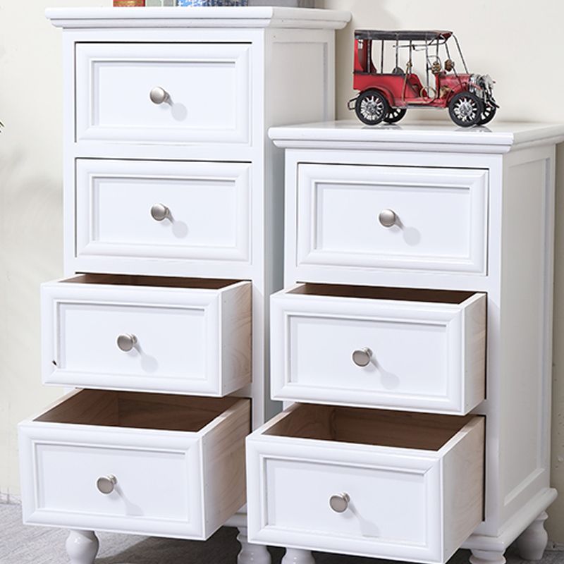 Solid Wood Accent Chest with Drawers Rectangle 13.77" Wide Chest