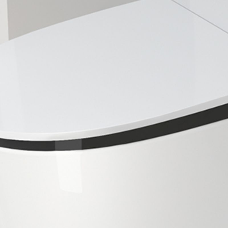 Modern Floor Mounted Toilet Bowl Porcelain Siphon Jet All In One Toilet