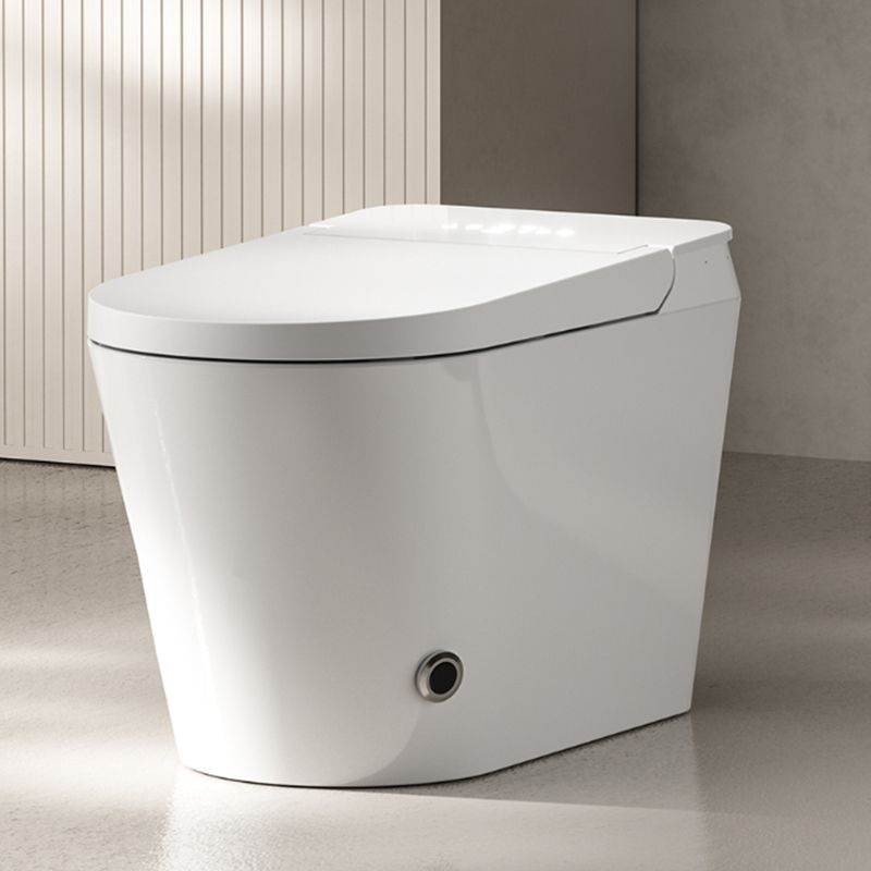 Modern Floor Mounted Toilet Heated Seat Included Urine Toilet for Washroom
