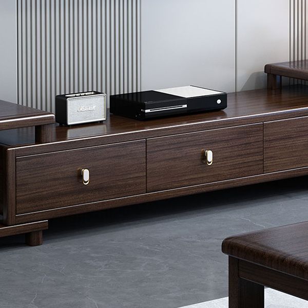 16"H Mid-Century Modern Coffee Cocktail Table with Storage Shelf