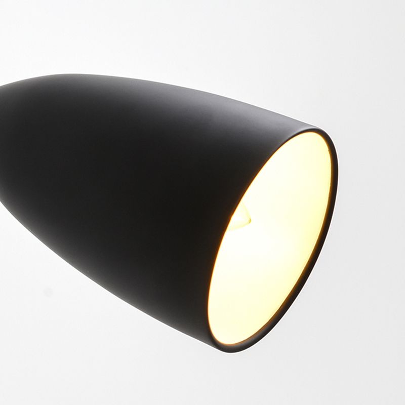 Contemporary Style Conical Wall Mounted Light Metal Bedroom Wall Mounted Lighting