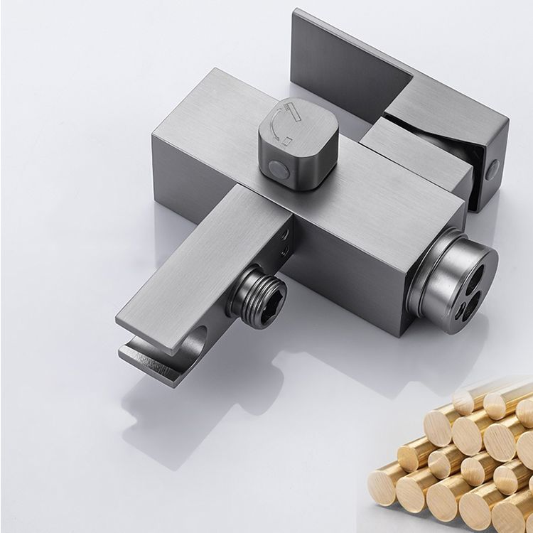 Floor Mounted Metal Freestanding Tub Filler Waterfall Freestanding Bathtub Faucet