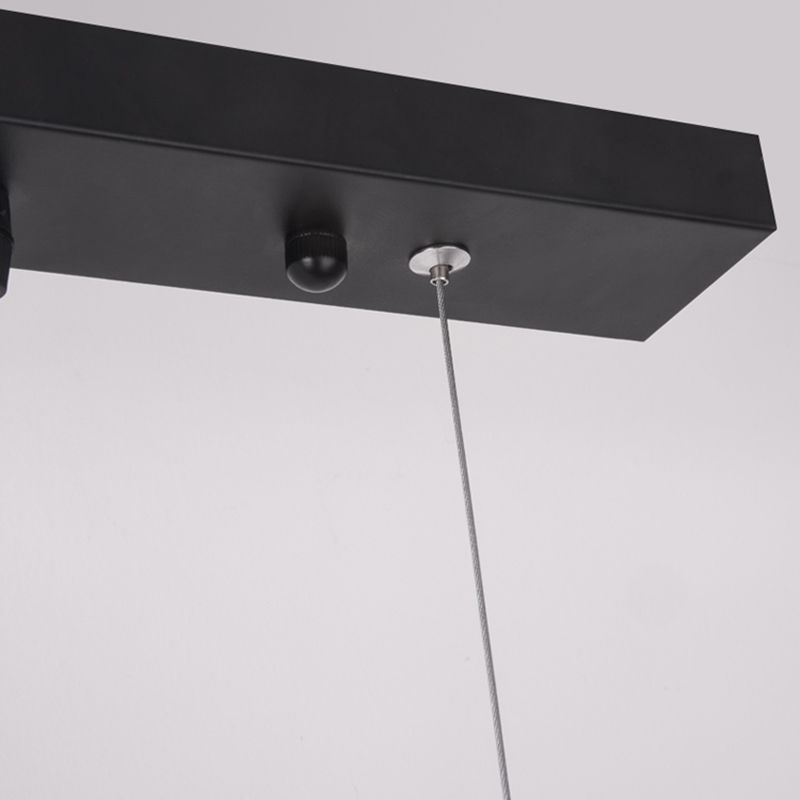 Luz de lámpara de araña colgante de estilo simple y simple para bar de comedor