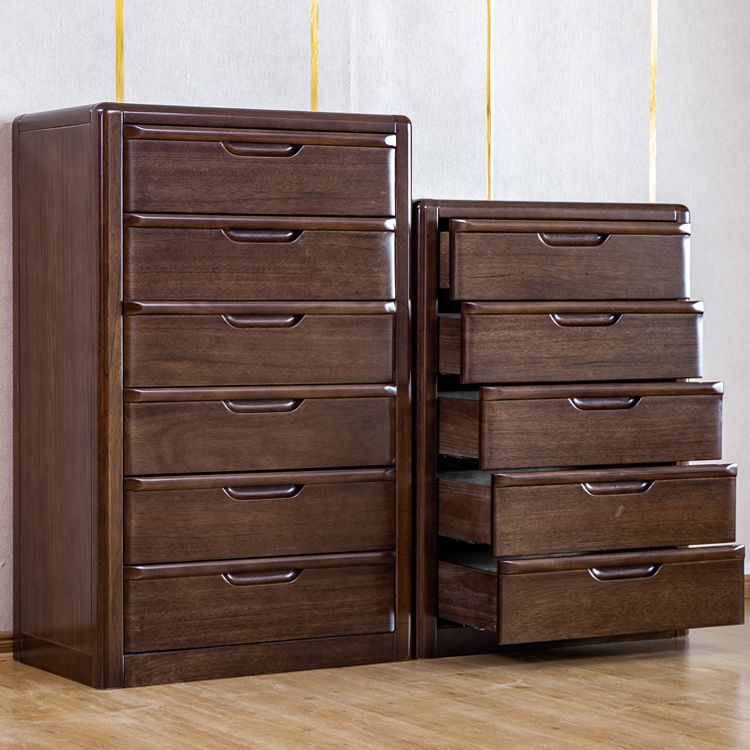 Brown 18.90" Wide Accent Chest Mid-Century Modern Wood Accent Chest