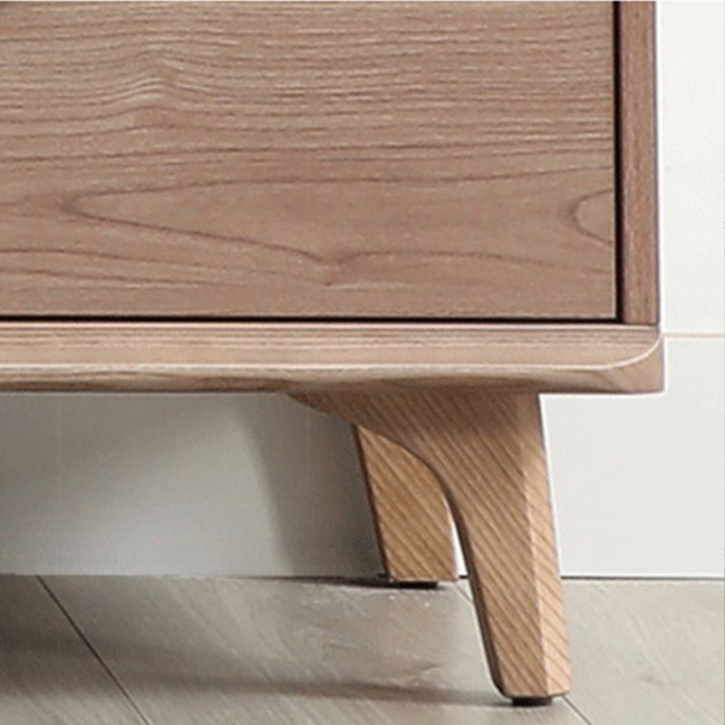 Contemporary Storage Chest Bedroom Solid Wood Chest with Drawers