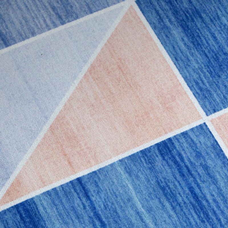 Neuheit Dekoration Teppich Multi-Farb Geo gedruckter Bereich Teppich Synthetik Nicht rutschtierfreundlich waschbarer Innenteppich