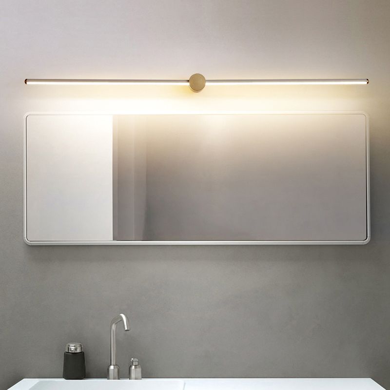 Minimalism Vanity Light Streamlined LED Wall Light Fixture for Bathroom