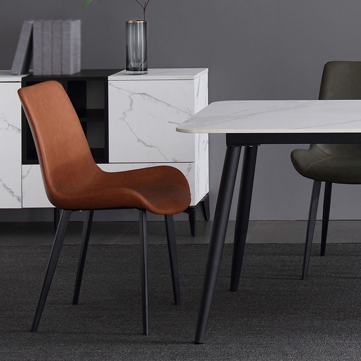 Sintered Stone Home Dining Table Industrial Dining Room Table