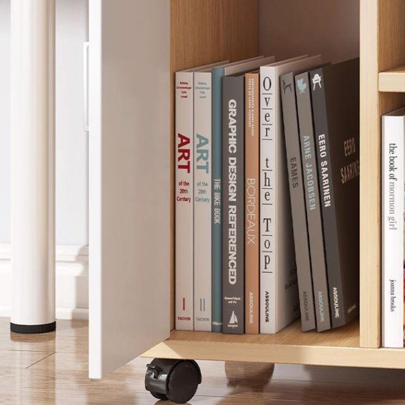 Modern File Cabinet Wooden Frame Lock Storage Filing Cabinet for Office
