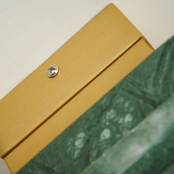 Lámpara de pared de mármol Diclas de luz de pared de estilo moderno para dormitorio