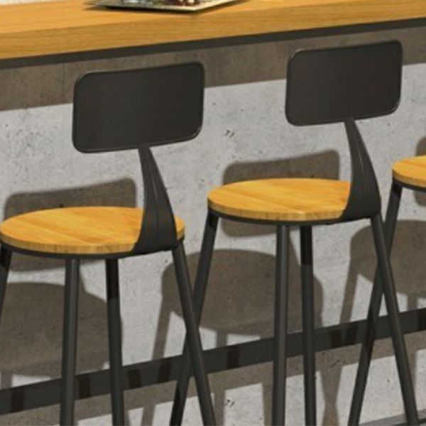 Modern 1/6/11 Pieces Bar Table Set Rectangle Pine Wood Counter Table with High Stools