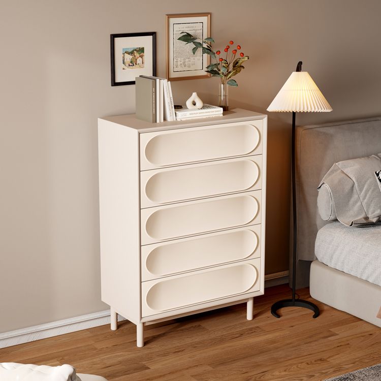 Ultra-Modern Double Dresser Birch Storage Chest Dresser for Bedroom