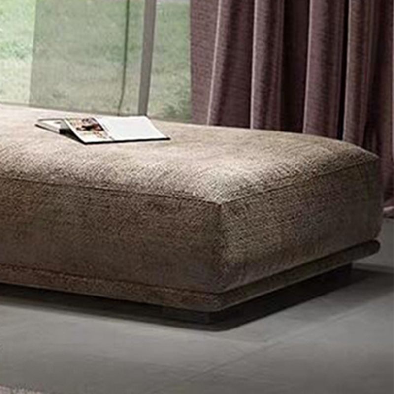 Contemporary Upholstered Chaise Lounge Armless Arms Lounge Chair