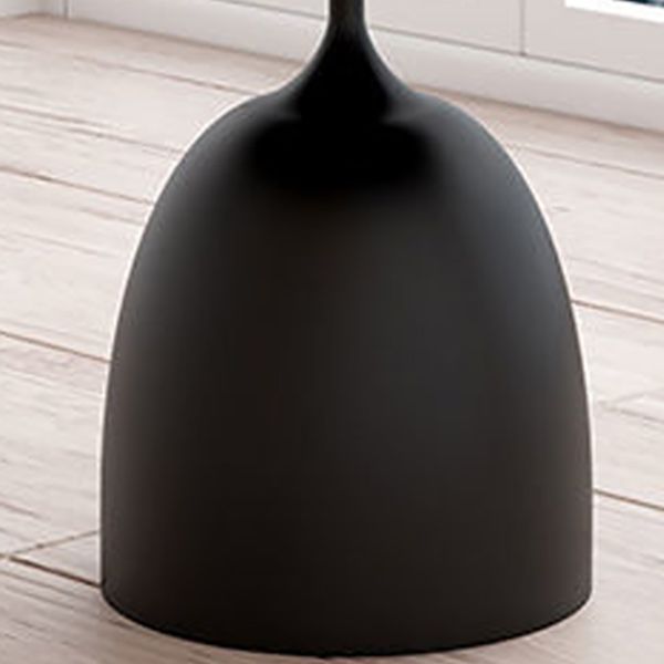 Mid-Century Modern Iron Coffee Table Pedestal Coffee Cocktail Table for Living Room