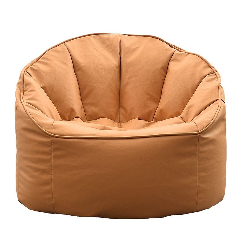 Sloped Arms Chair with Sewn Pillow Back and Storage for Apartment Chair